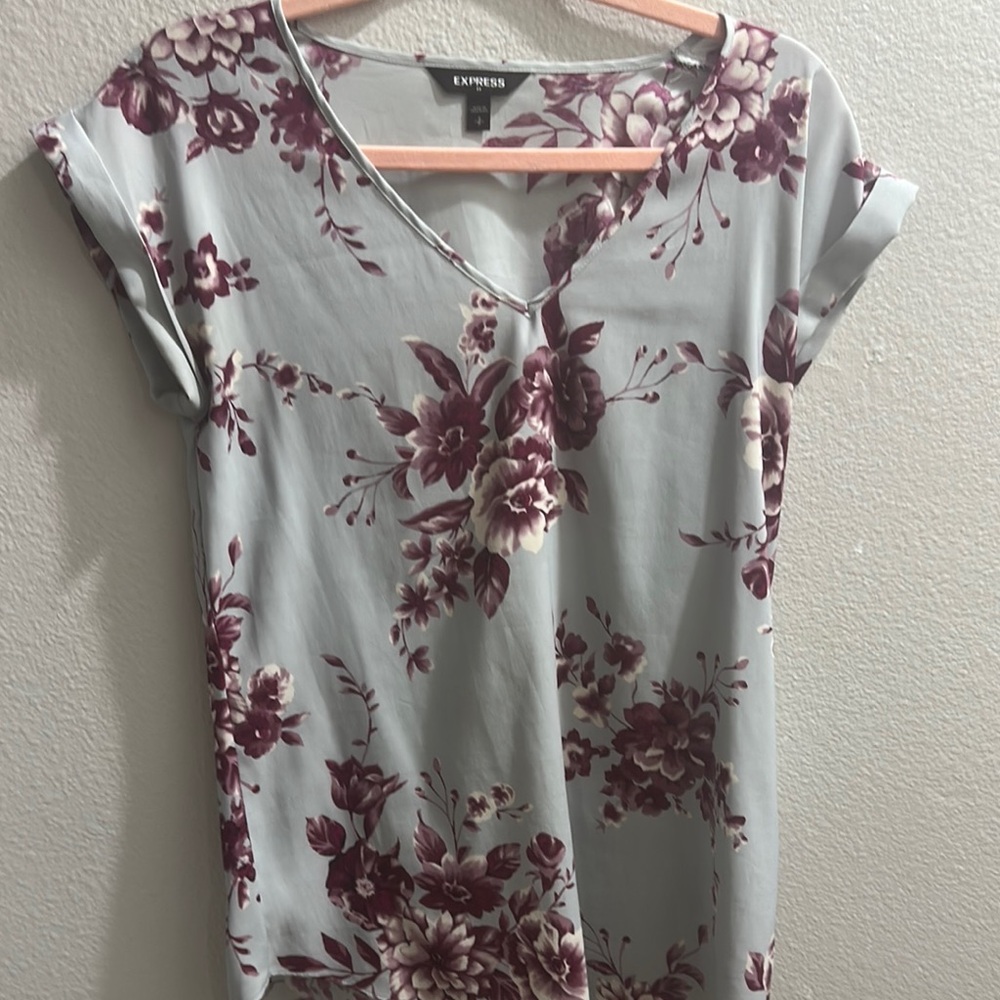 Express Floral Blouse